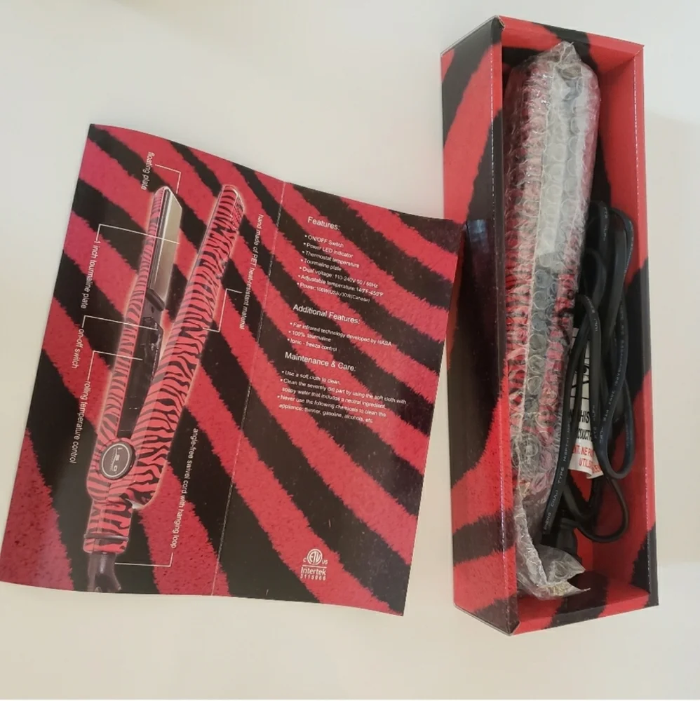 ISO Flat Iron Hair Straightener